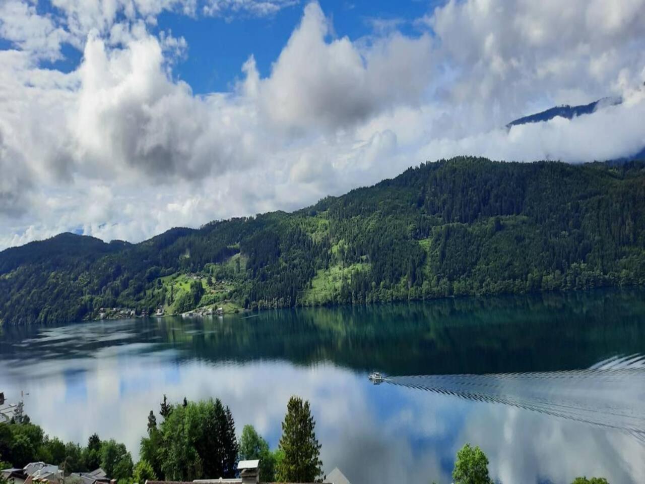 Haus Kraller-Urlaub Mit Seeblick Millstatt Ngoại thất bức ảnh