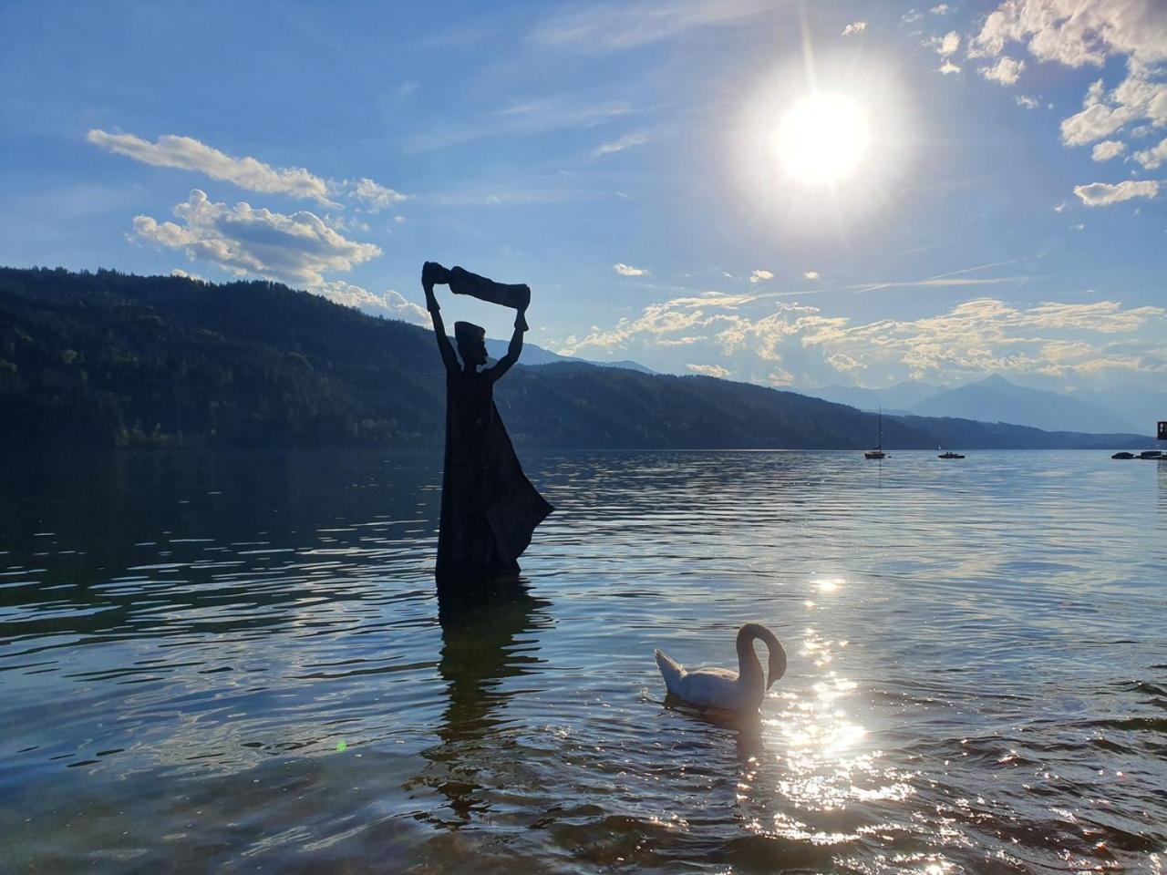 Haus Kraller-Urlaub Mit Seeblick Millstatt Ngoại thất bức ảnh